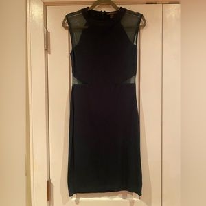 French Connection Green mini dress with cut outs